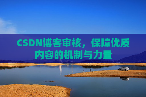 CSDN博客审核,保障优质内容的机制与力量